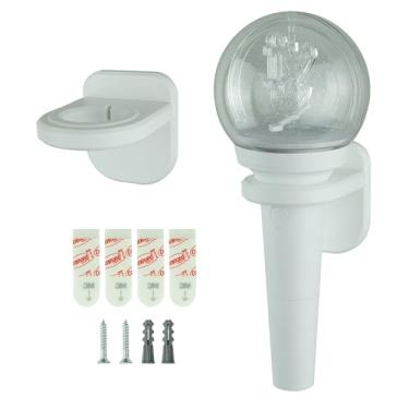 Imagem de matterform Suporte De Parede Para Lightstick, Exibição Light Stick K-Pop, Adaptador Montagem Incluído, Compatibilidade Tamanho Universal, Branco (Pacote Com 2)