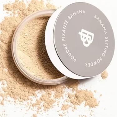 Imagem de Bellapierre XL Banana Setting Powder | Lightweight Color-Correcting Powder with All Day Makeup Protection | Eliminates Blotchiness and Dark Under-Eye Circles | Talc-Free | Matte Tint - Medium - 1 Oz