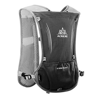 Imagem de AONIJIE Mochila Multifuncional Para Acampamento E Esportes Ao Ar Livre 5L, Ciclismo, Corrida, Escalada, Caminhada, Colete De Hidratação (Apenas Preto)