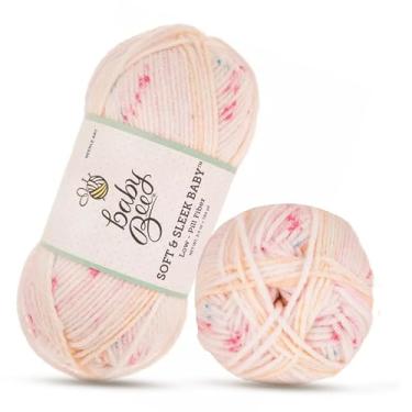 Imagem de Fio médio Baby Bee para crochê e tricô, novelo macio, 100% de acrílico para artesanato faça você mesmo