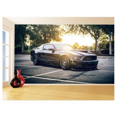 Imagem de Papel De Parede 3D Carro Ford Mustang Muscle Car 3,5M Car83 - Você Dec
