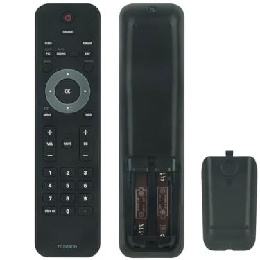 Imagem de Controle remoto universal de substituição adequado para Philips LCD LED TV 15MF227B/27, 15MF227B/27B, 15MF227B27, 15MF227B27B, 15MF227B27E, 15MF237S, 15MF237S27B, 15MF237S27E,15MF237S27E,15MF27E