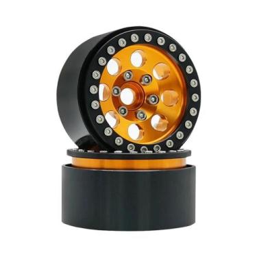 Imagem de Carro RC Crawler Escala 1/10 Com Roda De Metal Beadlock De 1,9 Polegad