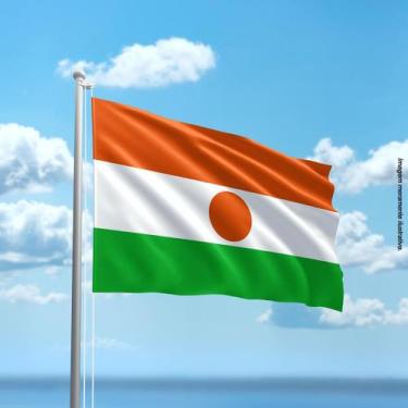 Imagem de Bandeira de Níger 80cmx140cm Tecido Oxford 100% Poliéster - Presente-B