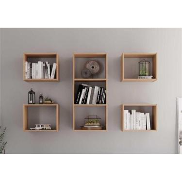 Imagem de Kit Nichos 7 Compartimento Canada Montana - CASA H