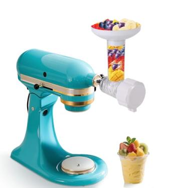 Imagem de Acessório para máquina de sorvete de barbear compatível com batedeiras KitchenAid, máquina de iogurte de sobremesa Fronzen, sorvete de frutas congeladas sem lactose, máquina de sorvete para servir na