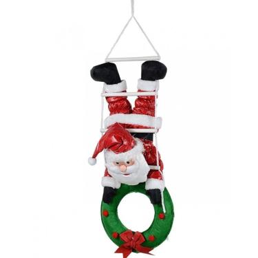 Imagem de Enfeite De Natal Noel Inflável Escada Guirlanda 60Cm