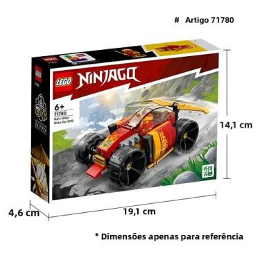 Imagem de NINJAGO Kai's 20in1 Ninja Race Car EVO Lego 71780 Conjunto De Brinqued
