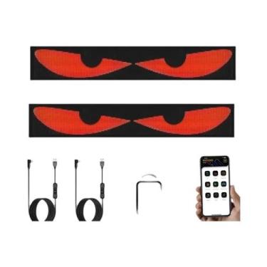 Imagem de Painel De Matriz De Módulo LED Flexível Controlado Por App Bluetooth 5