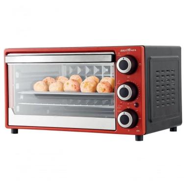 Imagem de Forno Eletrico De Bancada Britania 22l 1300w 110V Ellegance Red