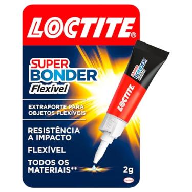 Imagem de Loctite Super Bonder Power Gel, Cola Transparente com Fórmula Especial Flexível, Super Forte, Supercola Para Todos os Tipos de Materiais, 1x2g