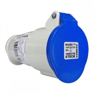 Imagem de Acoplamento Industrial Femea Steck Newkon 3 Polos+Terra 200V. A 250V. 