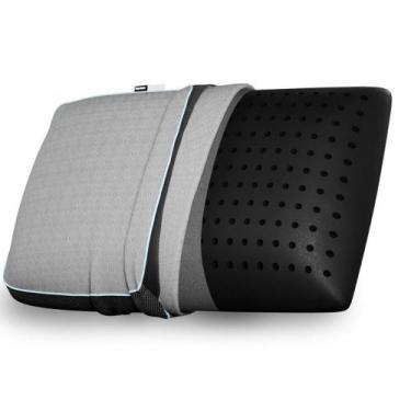 Imagem de Travesseiro Viscoelástico Com Espuma Carbônica - Theranight - THERAMAR