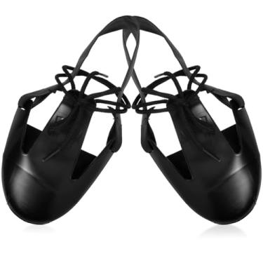 Imagem de Housoutil 1 par de capas de dedo de aço para sapatos de aço capas de sapato reutilizáveis capas de sapatos de segurança reutilizáveis capas de sapatos de segurança capas protetoras galochas de