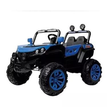 Imagem de Buggy Infantil 12V 4X4 Carro Elétrico Azul Mc24649
