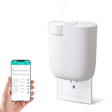 Imagem de Oscentpro Difusor Plug-In, Máquina De Ar Perfumada Sem Água, Controle Duplo Manual/Bluetooth, Cobertura De 46 M², Difusor De Fragrâncias De Luxo, Difusor De Aromas De Óleos Essenciais Para Casa, Esc