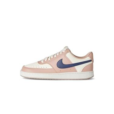 Imagem de Nike Tênis feminino Court Vision Low Next Nature, Particle Pink/Midnight Navy - marfim pálido, 42