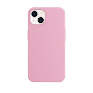 Imagem de Capinhas de Silicone Compativel Com Iphone Case Aveludada Premium Todos os Modelos (Rosa, IP-12-PRO)