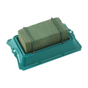 Imagem de SM SunniMix Espuma floral para flores frescas, suprimentos para floricultura, tijolo de espuma para flores molhadas, faça você mesmo para noivado, jardim,