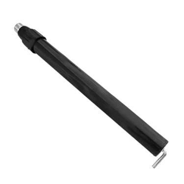 Imagem de Baoblaze Suporte de pedestal para ventilador, haste de suporte de substituição, alto desempenho, multiuso, manutenção, haste de extensão de pedestal resistente, Preto