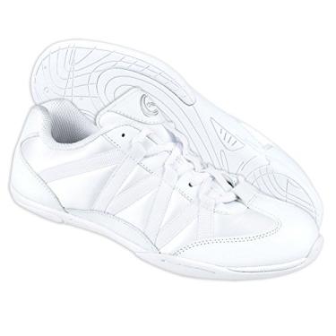 Imagem de chassé Tênis de torcida Ace II - Sapatos brancos para meninas - Tamanhos femininos, Branco, 33
