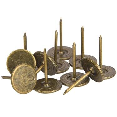 Imagem de Yinhing Pinos de Ferro, Pinos de Placa de Cortiça, Acessórios de Móveis, Alfinetes de Desenho, Materiais de Arte para Escritório e Casa (Diâmetro 14mm*Comprimento total 20 mm)