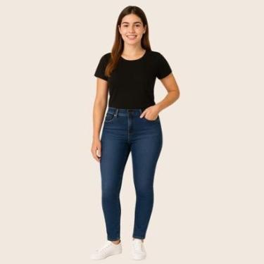 Imagem de Calça Jeans Feminina Skinny com Bolsos - Malwee-Feminino