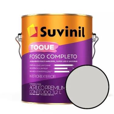 Imagem de Tinta Para Parede 3,6l Toque Fosco Completo Suvinil - Crômio - SUVINIL