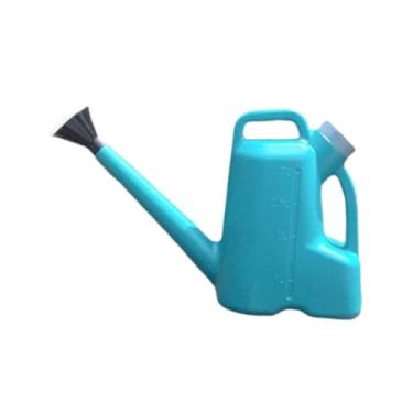 Imagem de Fenteer Regador de flores, vaso de água doméstico, ferramenta de jardinagem antiderrapante, lata de água para estufa, escritório, jardim, flores, área, 3l