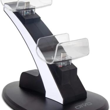 Imagem de Carregador Oivo Dual Para Controle Ps 5 USB Dock