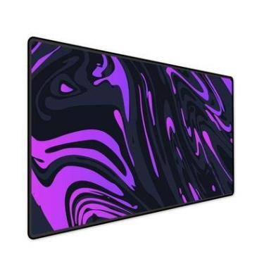 Imagem de Mouse Pad Gamer Speed Extra Grande Profissional 120x40  - Aquarela Roxo