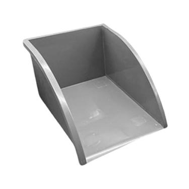 Imagem de Fenteer de de água da chuva, pá de lixo, barril de chuva, extensão de calha de PVC para gramado, acessórios para quintal e paisagismo, Cinza