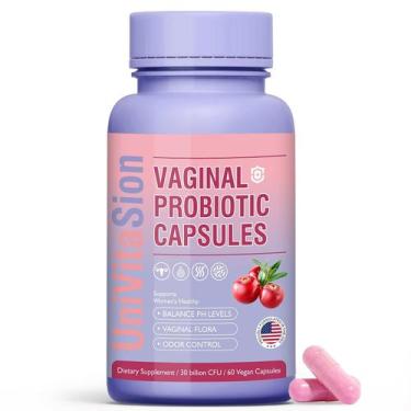 Imagem de Probióticos vaginais Angola UniVitasion pH Balance 60 cápsulas - Anngo