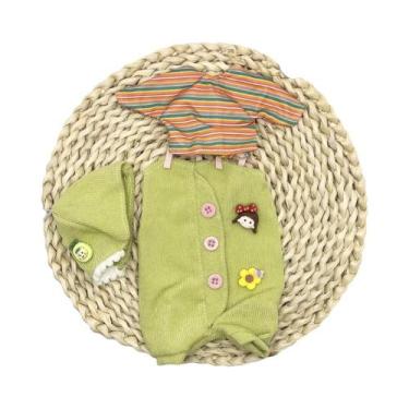 Imagem de Bonecas BJD De 30cm Conjunto Completo Roupas De Boneca Anime Olhos 3D 