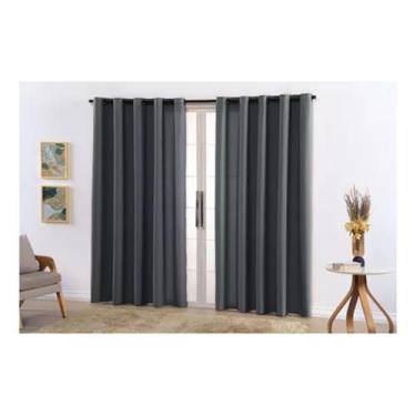 Imagem de Cortina Porta Janela Com Ótimo Caimento Oxford 3,00 X 2,20m Altura - C