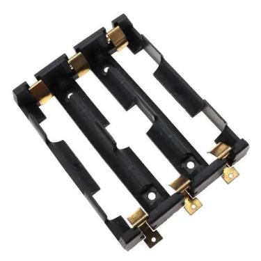 Imagem de Suporte De Bateria Recarregável SMT 18650, Estojo De Armazenamento Par