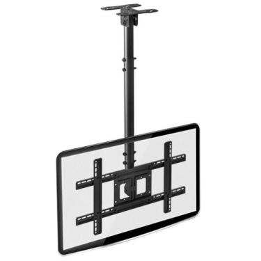 Imagem de Suporte De Teto Para Tv 32 A 75 Altura Ajustável A05v6 Preto Elg