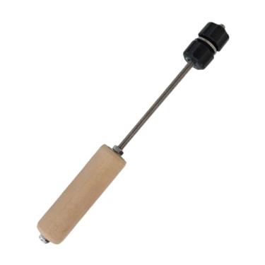 Imagem de rockible Barra de halteres para treinamento de antebraço, academia em casa, equipamento de ginástica para pulso, carga de peso, fortalecedor de antebraço,