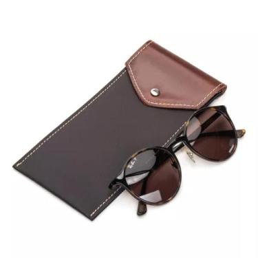 Imagem de Case Porta Óculos Prático e Moderno com Toque de Couro - Bertoni, Pull