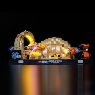 Imagem de Nitemode LED Light Kit Compatible with Lego 75380, Upgraded Mos ESPA Podrace Diorama Models Set Lighting Accessories,No Model(Brightness Adjustable)