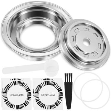 Imagem de Adaptador de cápsulas de café de aço inoxidável para máquina de café GCA1, à prova de calor, reutilizável, adaptador de café, lavável na lava-louças, conversor de cápsulas de café para máquina de café