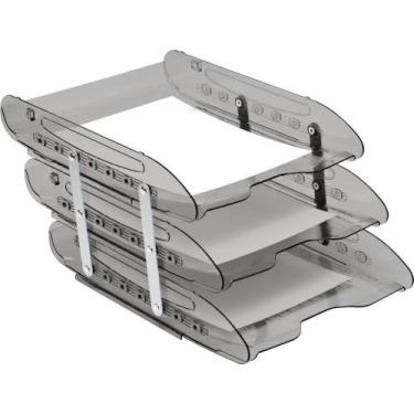 Imagem de Caixa correspondencia tripla super x fume articulada - ACRIMET