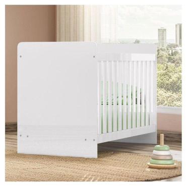 Imagem de Berço Nacional Ambiente Labirinto Branco Brilho - Henn