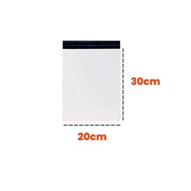 Imagem de Envelope Branco De Segurança Correios 20X30 Com Lacre 20 Un