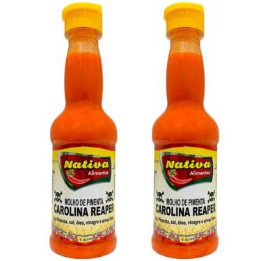 Imagem de Pimenta Carolina Reaper A mais forte Nativa 150ml 2 Unidades