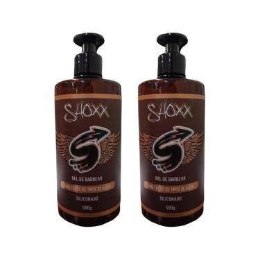 Imagem de Gel De Barbear Shoxx 500G Siliconado - Kit Com 2Un