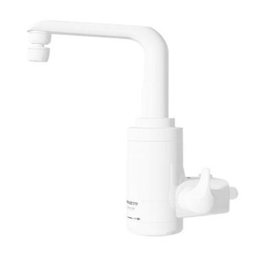 Imagem de Torneira Eletrônica Essence Parede Branca 127v - Comando Eletrônico E Bica Móvel