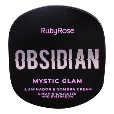 Imagem de Iluminador e Sombra Cream Mystic Glam Obsidian Ruby Rose Pearl