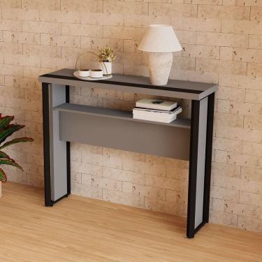 Imagem de Aparador Buffet para Escritório Cantinho do Café Corporate Cinza Sagrado / Preto