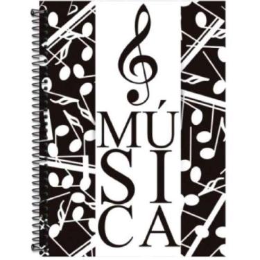 Imagem de Caderno Musica Livro CD ESP.70FLS 200X275MM PCT.C/05 - Romitec